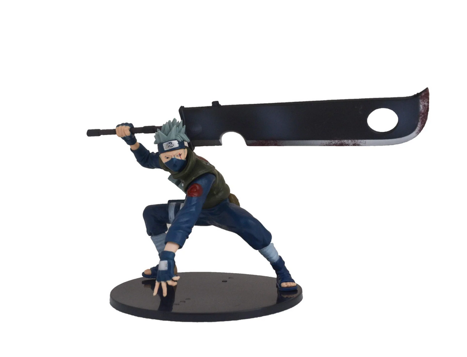 Kakashi Hatake Naruto Anime With Sword Anime Action Figure  18cm