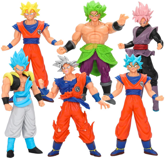 Dragon Ball Anime 6pcs Set Action Figure 16cm