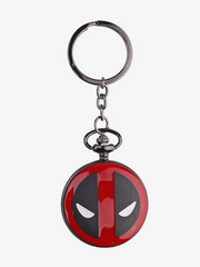 Deadpool Marvel Pocket Watch Metal Keychain