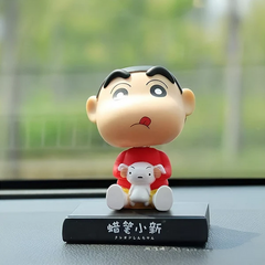 Shinchan with Sheero Bobblehead