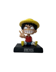 Luffy One Piece Anime Victory sign Bobblehead