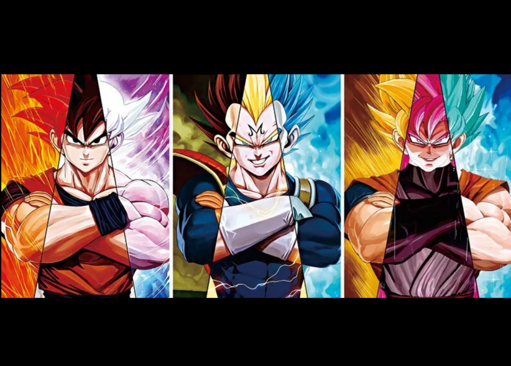 Goku Dragon Ball Anime 3D Poster (Pack Of 5)