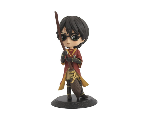 Harry Potter With Broom Q-Posket 15cm
