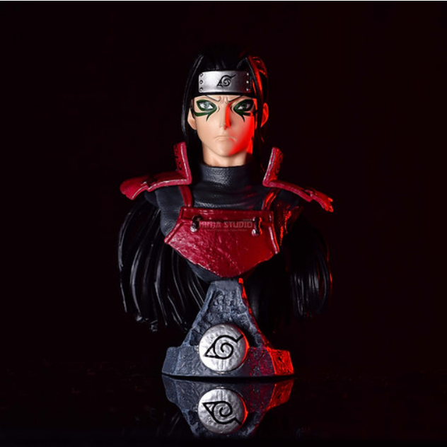 Hashirama Senju Naruto Anime Action Figure Bust 15cm