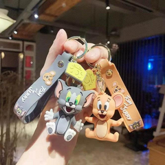 Tom and Jerry 3D Keychain (12pcs Packet)