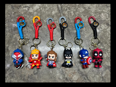 Avengers Rope Strap 3D Keychain (12pcs Packet)