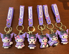 Kuromi 3D Keychain (12pcs Packet)