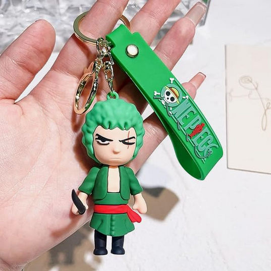 Zoro One Piece Anime 3D Keychain (12pcs Packet)