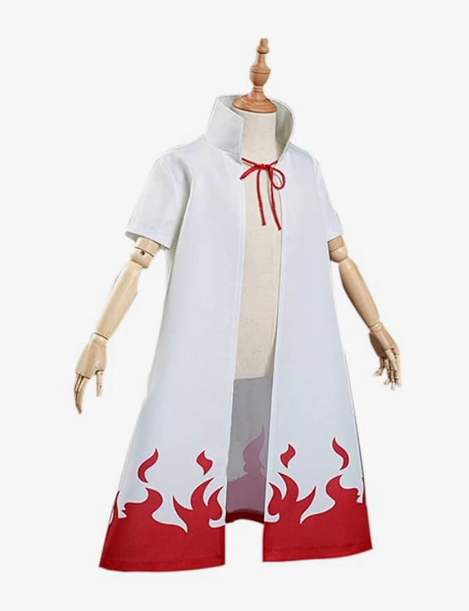 Hokage Naruto Anime Unisex Long Cloak Robe