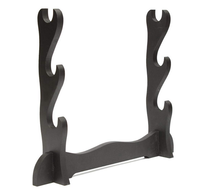 Three Layer Wooden Katana Stand