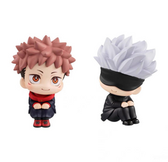Gojo and Itadori Jujutsu Kaisen sitting combo Action Figure- 10cm