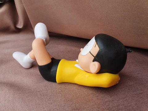 Nobita Doraemon Sleeping Figure