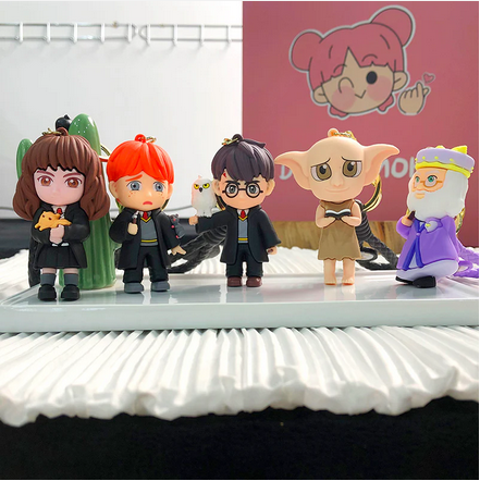  Harry Potter New Style 3D Keychain(12pcs Packet)
