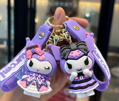 Kuromi 3D Keychain (12pcs Packet)