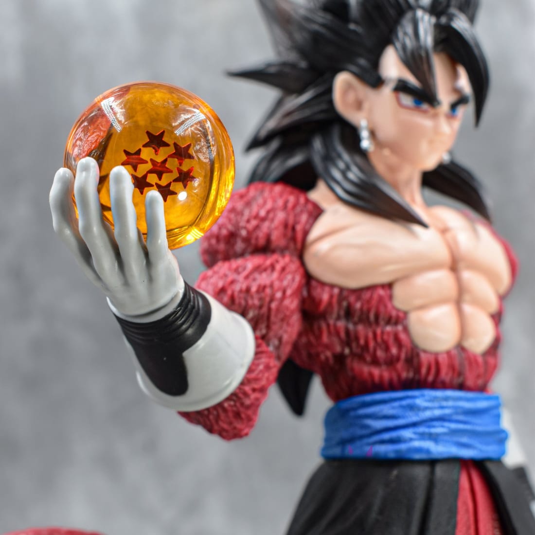 Anibox Dragon Ball Vegetto Super Saiyan 4 Action Figure - 30cm