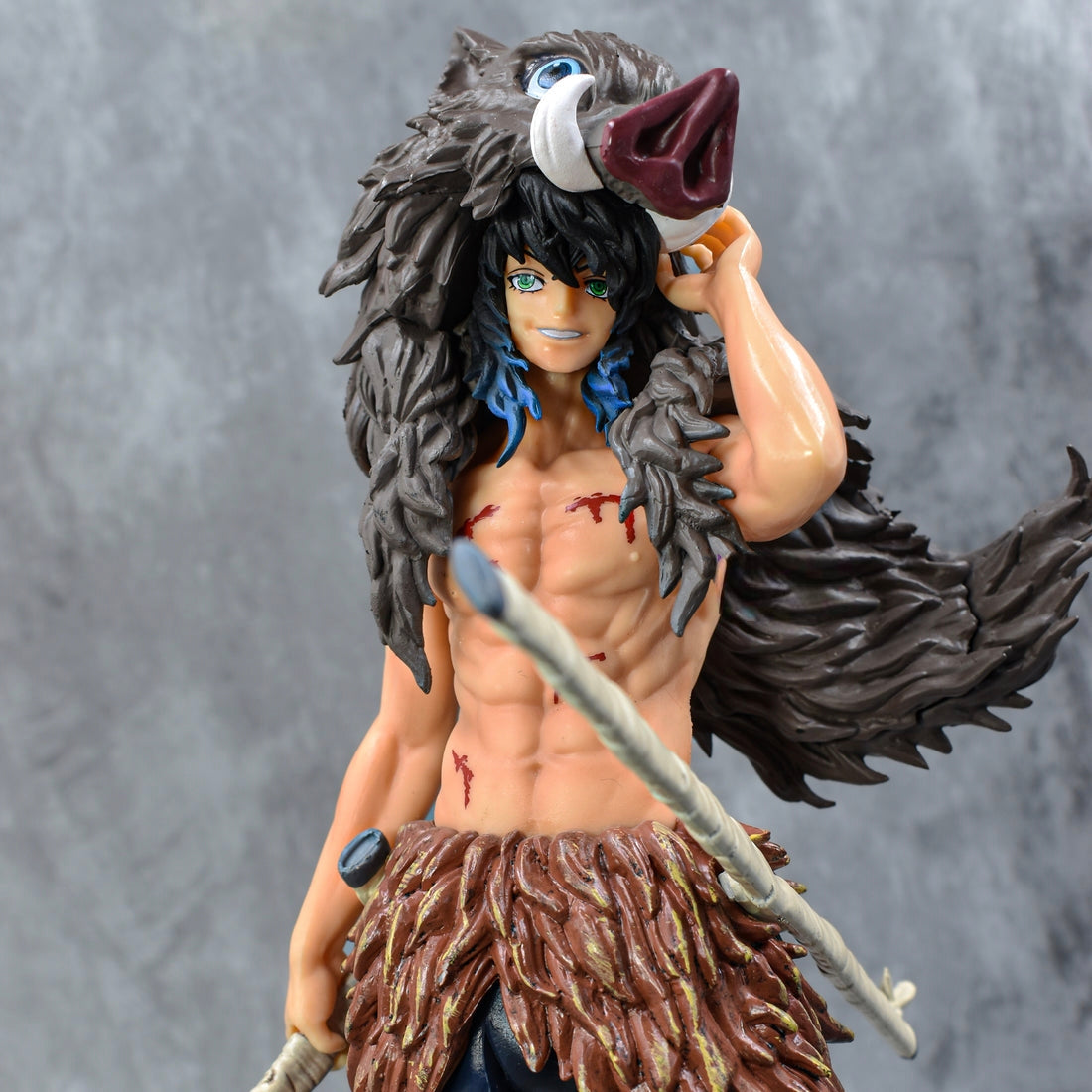 Anibox Demon Slayer: Kimetsu no Yaiba Inosuke Hashibira Action Figure - 30cm