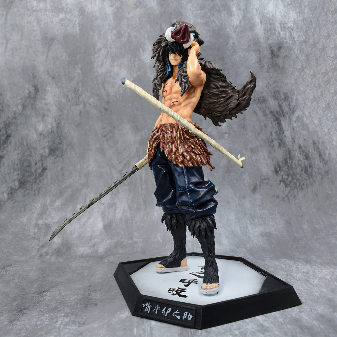 Anibox Demon Slayer: Kimetsu no Yaiba Inosuke Hashibira Action Figure - 30cm