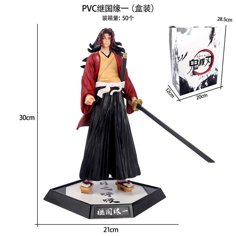 Anibox Demon Slayer: Kimetsu no Yaiba Tsugikuni Yoriichi Action Figure - 30cm