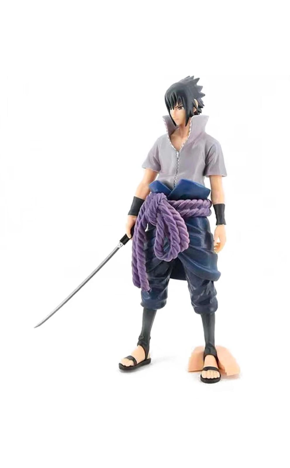 Anibox Action Figure with Iconic Outfit and Purple Rope Belt - 26cm