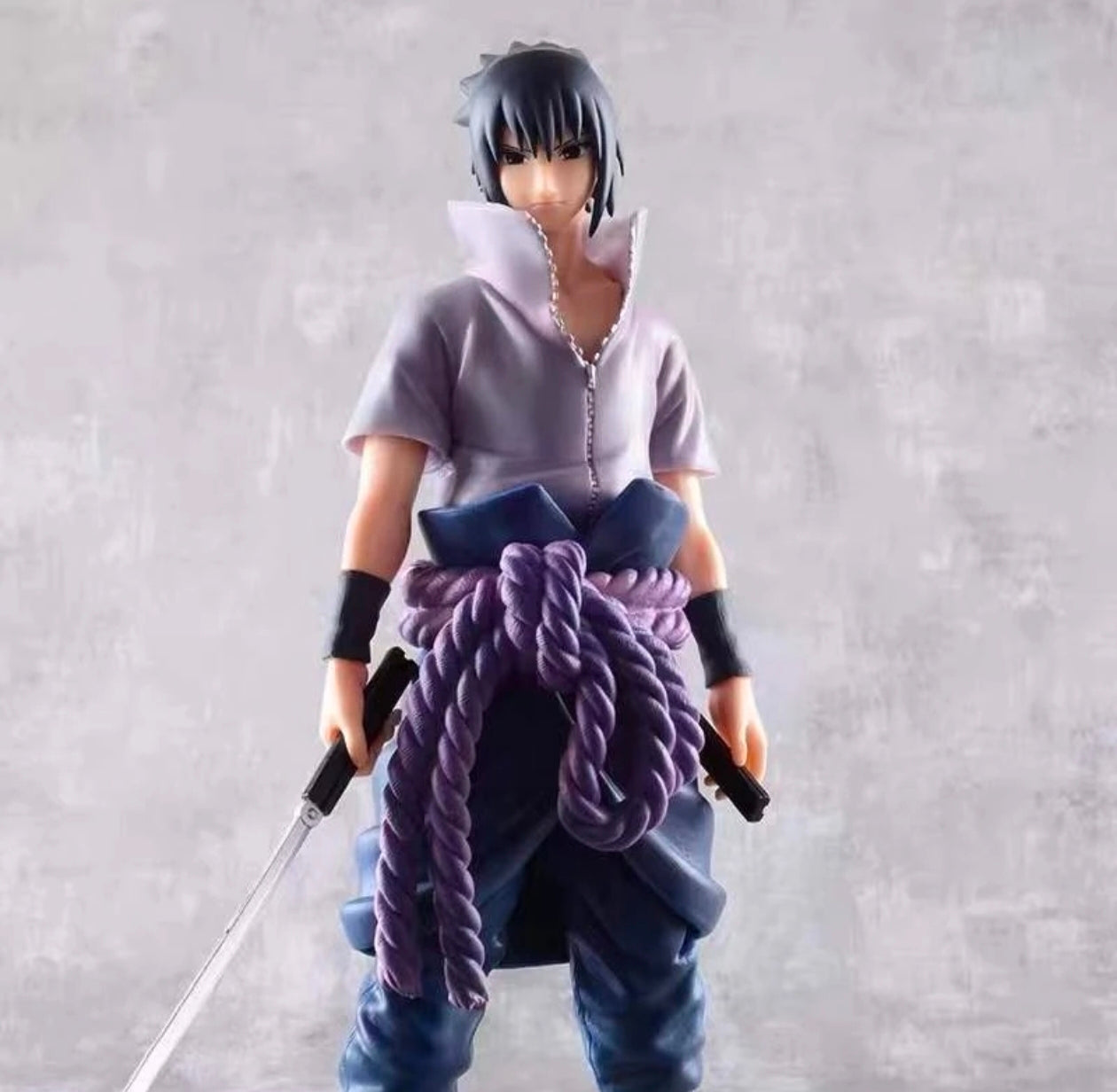 Anibox Action Figure with Iconic Outfit and Purple Rope Belt - 26cm