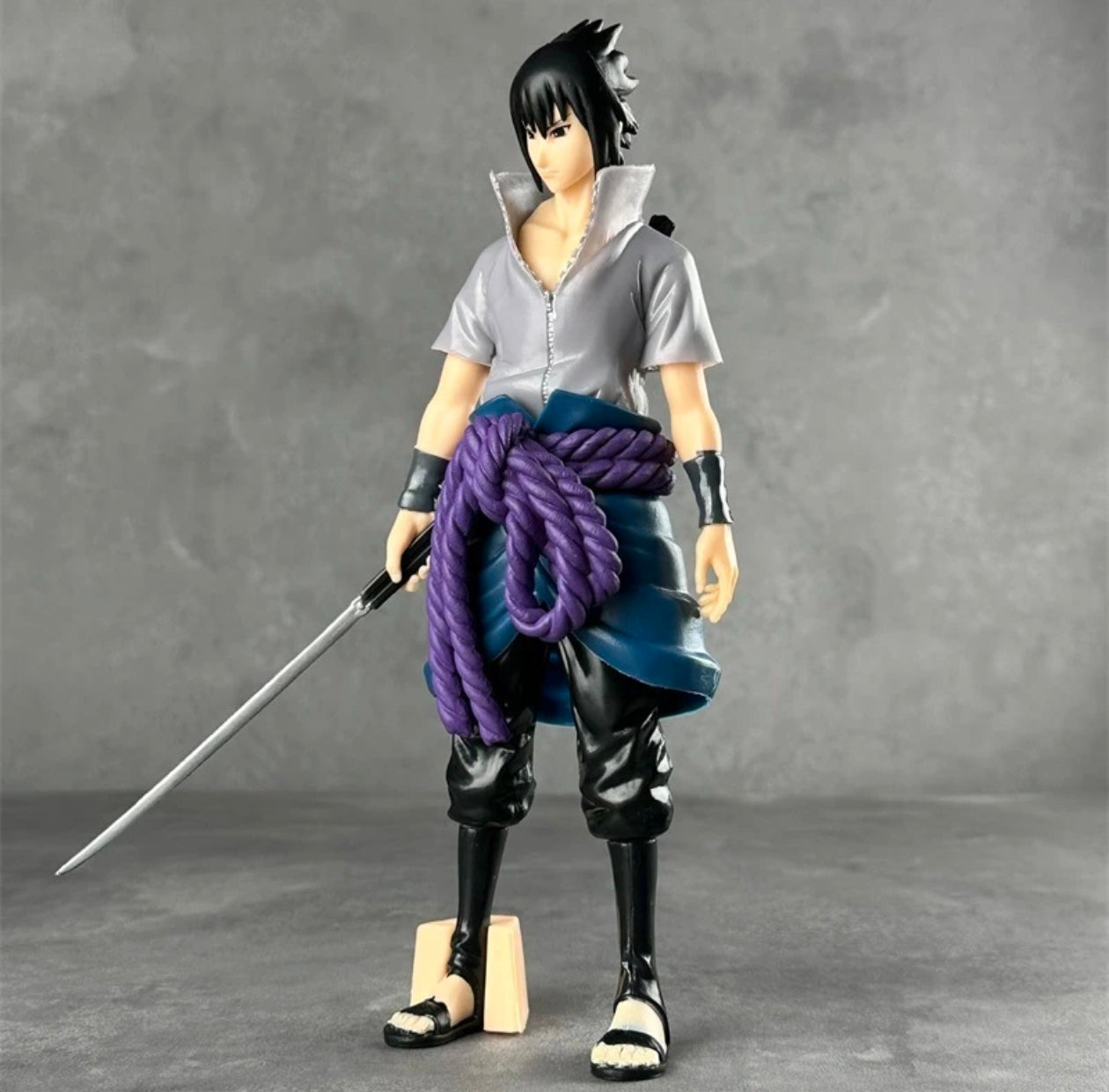 Anibox Action Figure with Iconic Outfit and Purple Rope Belt - 26cm