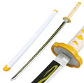 Wooden Katana, Yellow, Fully Assembled, Heavy Quality, 104cm